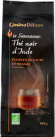 Thé noir aux fèves de cacao grillées et à l'orange BIO