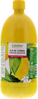 Lemon juice from concentrate