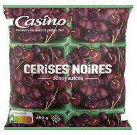 Cerises noires dénoyautées