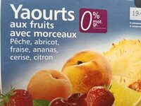 Yaourts aux fruits