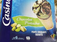 Glace chocolat pistache