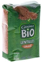 Lentilles corail