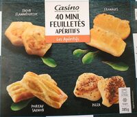 40 mini feuilletés apéritifs