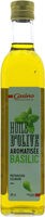 Huile d'olive aromatisée basilic