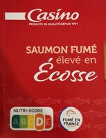 Saumon fumé élevé en Ecosse