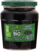Confiture extra Cassis Bio