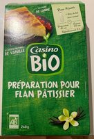 Preparation pour flan patissier