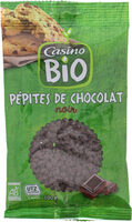 Pépites de chocolat noir BIO Cacao UTZ