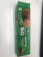 Casino Bio Galettes pepites de chocolat et chataigne