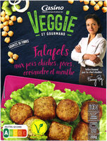 Falafels aux pois chiche, fèves, coriandre et menthe
