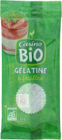 Gélatine alimentaire en feuille issue de l'agriculture bio