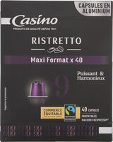 Capsules de café Espresso Ristretto
