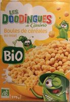 Boules de céréales au miel bio