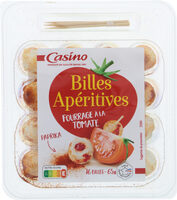 Billes apéritives fourrage à la tomate paprika