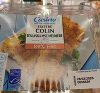 100% Filets de Colin d'Alaska - Meunière