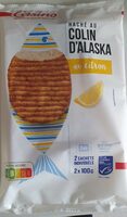 Hachés au colin d'Alaska au citron