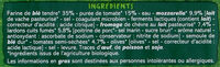 Pizza chèvre lardons tomates mi-séchées