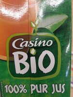 Jus fruit bio casino orange carotte citron