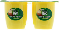 Crème dessert à la vanille bio