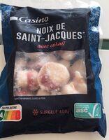 Noix de saint jacques avec corail