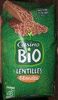 Lentilles blondes