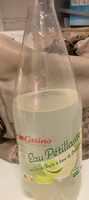 Eau pétillante Aux jus de fruits à base de concentrés Saveur citron citron vert