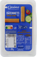 Bâtonnets de surimi saveur crabe