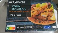 Colin d'Alaska Panure Graines