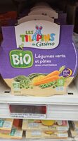 Légumes verts Pâtes, avec morceaux