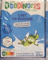 Lait demi écrémé Doodingues by Casino