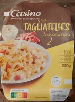 Tagliatelles à la carbonara