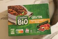 Gratin légumes du soleil et boeuf