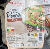 Emincé de poulet rôtis