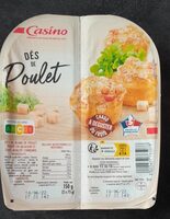 Des de poulet