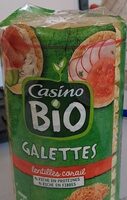 Galettes lentilles corail