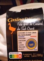 Foies gras de canard du Sud ouest