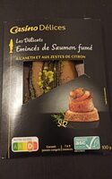 Emincés de Saumon Fumé à l'Aneth et aux Zestes de Citron