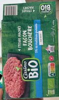 Steak haché  façon. Bouchère