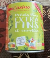 Petit pois extra fins et carottes