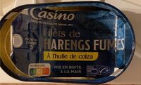 Filets de harengs fumés