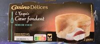 L'exquis cœur fondant noix de coco