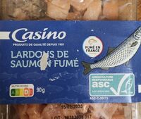 Lardons de saumon