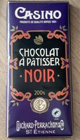 Chocolat noir à pâtisser