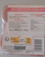 Purée de polles et de fraises