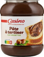 Pâte à tartiner aux noisettes