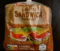Pain de mie complet spécial sandwich