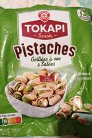 Pistaches grillées à sec et salées