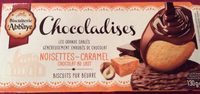 130G Chocoladise Lait Noisette / Caramel Biscuiterie De L'abbaye