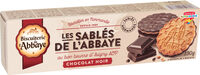 Les Sablés de l'Abbaye Chocolat noir