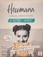 Pain azyme au froment